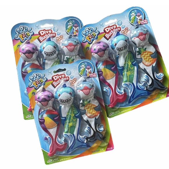 sea pals Other - Sea Pals Dive Buddies Drop & Catch em’ weighted 3 count each - 3 Packs